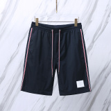 Thom Browne Classic Three Bar Ribbon Beach Pants Unisex Casual Versatile Shorts