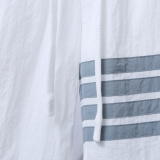 Thom Browne Classic Four Bar Striped Beach Pants Unisex Casual Versatile Shorts