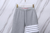 Thom Browne Classic Four Bar Waffle Shorts Unisex Versatile Casual Pants