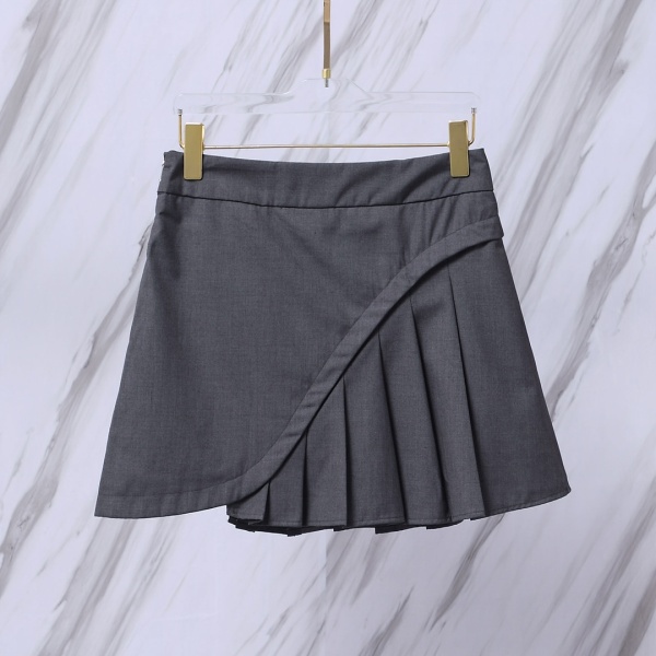 Thom Browne Fashion Irregular Ruffle Skirt Women's Versatile Short Skirt