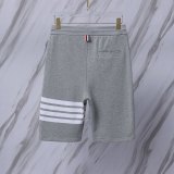 Thom Browne Classic Four Bar Drawstring Shorts Unisex Casual Loose Sports Pants