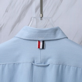 Thom Browne Women's Fashion Versatile Short Open Umbilical Long Sleeve Shirt