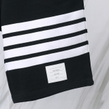 Thom Browne Classic Four Bar Drawstring Shorts Unisex Casual Loose Sports Pants