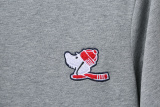 Thom Browne Classic Sled Dog Embroidered Round Neck Short Sleeve Unisex Casual Versatile T-shirt