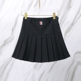 Thom Browne Women's Classic Fashion Versatile High Waist Short Skirt