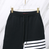 Thom Browne Classic Four Bar Drawstring Shorts Unisex Casual Loose Sports Pants