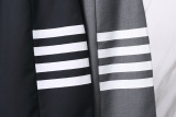 Thom Browne Women's Classic Four Bar High Waist Bag Hip Skirt Commuter Versatile Short Skirt