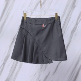 Thom Browne Fashion Irregular Ruffle Skirt Women's Versatile Short Skirt