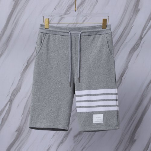 Thom Browne Classic Four Bar Drawstring Shorts Unisex Casual Loose Sports Pants