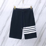 Thom Browne Classic Four Bar Waffle Shorts Unisex Versatile Casual Pants