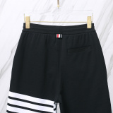 Thom Browne Classic Four Bar Drawstring Shorts Unisex Casual Loose Sports Pants
