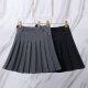 Thom Browne Women's Classic Fashion Versatile High Waist Short Skirt