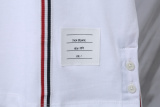 Thom Browne Classic Side Ribbon Round Neck Short Sleeve Unisex Casual Versatile T-shirt