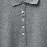 Thom Browne Unisex Classic Four Bar Casual Versatile Polo Shirt