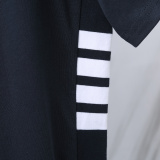 Thom Browne Classic Four Bar Round Neck T-shirt Unisex Casual Versatile Short Sleeve