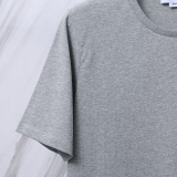 Thom Browne Classic Simple Round Neck T-shirt Unisex Casual Versatile Short Sleeve
