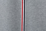 Thom Browne Classic Side Ribbon Round Neck Short Sleeve Unisex Casual Versatile T-shirt