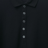 Thom Browne Unisex Classic Three Color Ribbon Pocket Casual Versatile Polo Shirt