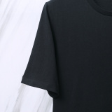Thom Browne Classic Simple Round Neck T-shirt Unisex Casual Versatile Short Sleeve
