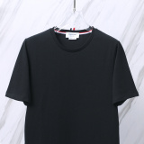 Thom Browne Classic Simple Round Neck T-shirt Unisex Casual Versatile Short Sleeve