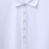 Thom Browne Unisex Classic Four Bar Casual Versatile Polo Shirt