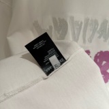 Balenciaga Fashion UV Color Change Logo Printed Short Sleeve Couple Casual Oversize T-shirt