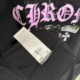 Chrome Hearts Fashion UV Color Change Logo Printed Short Sleeve Couple Casual Oversize T-shirt