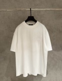 Chrome Hearts Fashion UV Color Change Logo Printed Short Sleeve Couple Casual Oversize T-shirt