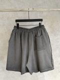 Balenciaga Classic Embroidered Logo Shorts Couple Versatile Casual Sports Pants