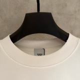 Burberry Fashion UV Color Change Logo Printed Short Sleeve Couple Casual Oversize T-shirt