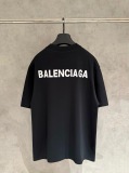 Balenciaga Fashion UV Color Change Logo Printed Short Sleeve Couple Casual Oversize T-shirt