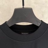 Balenciaga Fashion UV Color Change Logo Printed Short Sleeve Couple Casual Oversize T-shirt
