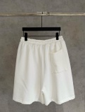 Balenciaga Classic Embroidered Logo Shorts Couple Versatile Casual Sports Pants