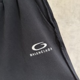 Balenciaga Classic Embroidered Logo Shorts Couple Versatile Casual Sports Pants