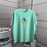 Burberry Fashion Beach Chair Printed Short Sleeve Unisex Casual Loose T-shirt