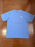 Dior Classic Embroidered Logo Round Neck Short Sleeve Couple Casual Loose T-shirt