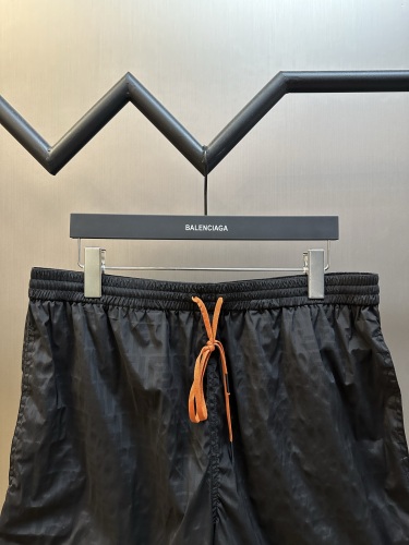 Fendi Fashion Dark Pattern FF Quick Drying Casual Versatile Shorts