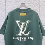 Louis Vuitton 26SS Classic Logo Printed Short Sleeve Couple Casual Versatile T-shirt