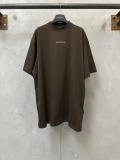 Balenciaga Classic Embroidered Logo Short Sleeve Couple Casual Oversize T-shirt
