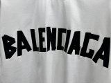 Balenciaga 26SS Classic Logo Printed Short Sleeve Couple Casual Oversize T-shirt