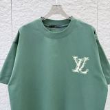 Louis Vuitton 26SS Classic Logo Printed Short Sleeve Couple Casual Versatile T-shirt