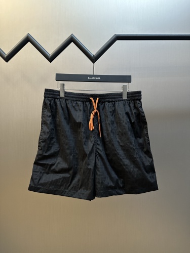 Fendi Fashion Dark Pattern FF Quick Drying Casual Versatile Shorts