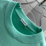 Burberry Fashion Beach Chair Printed Short Sleeve Unisex Casual Loose T-shirt