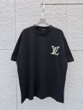 Louis Vuitton 26SS Classic Logo Printed Short Sleeve Couple Casual Versatile T-shirt