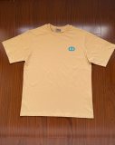 Dior Classic Embroidered Logo Round Neck Short Sleeve Couple Casual Loose T-shirt