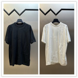Louis Vuitton Classic Relief Logo Jacquard Round Neck Woolen Short Sleeve