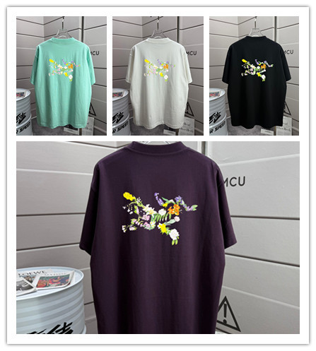 ARC'TERYX 26SS Classic Flower Logo Printed Short Sleeve Couple Casual Versatile T-shirt