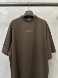 Balenciaga Classic Embroidered Logo Short Sleeve Couple Casual Oversize T-shirt