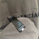 Balenciaga Classic Embroidered Logo Casual Versatile Long Sleeve Shirt