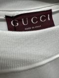 Gucci 26SS Fashion Towel Embroidered Short Sleeve Couple Casual Loose T-shirt